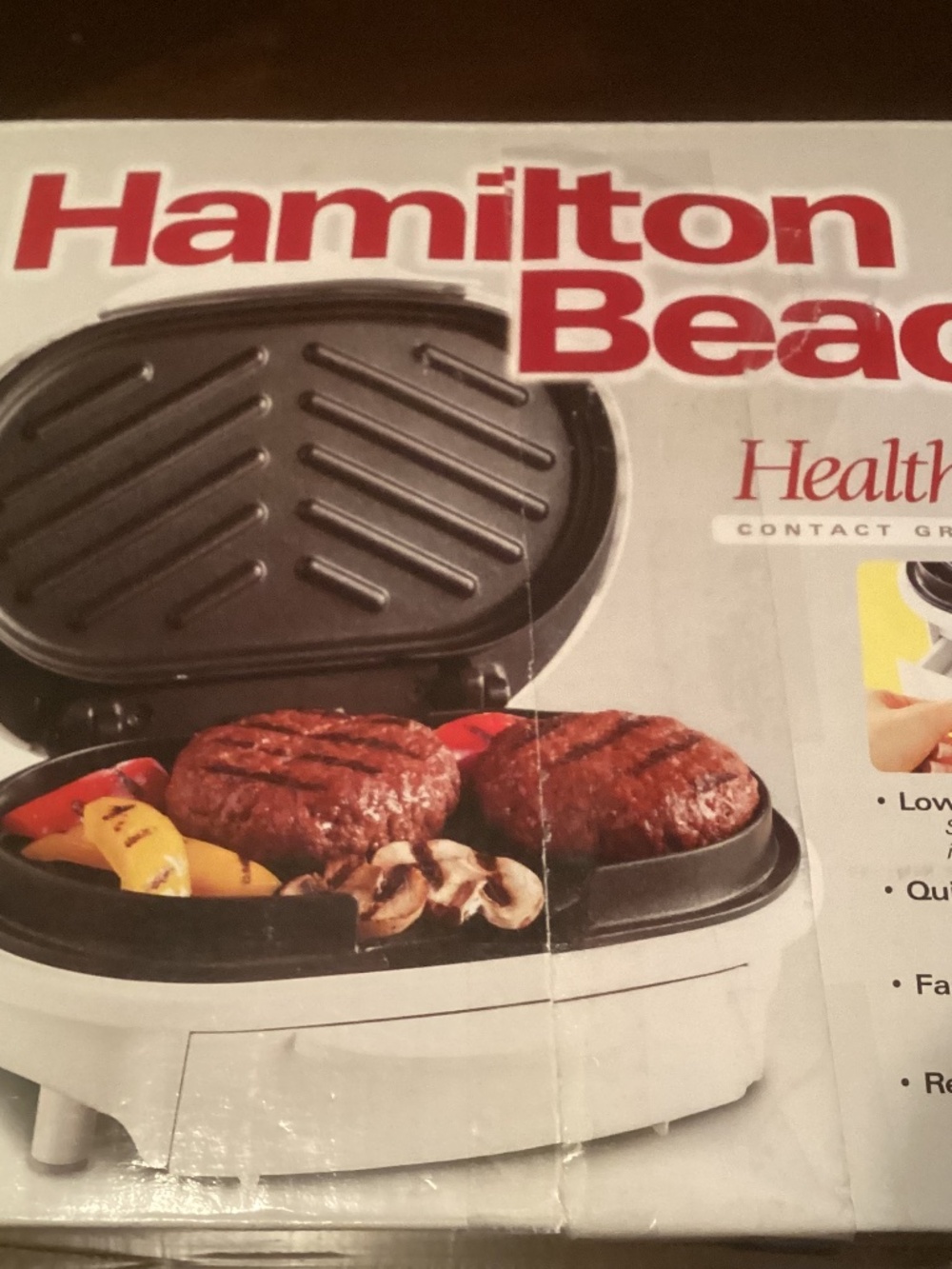 Hamilton Beach Contact Grill - Brand New